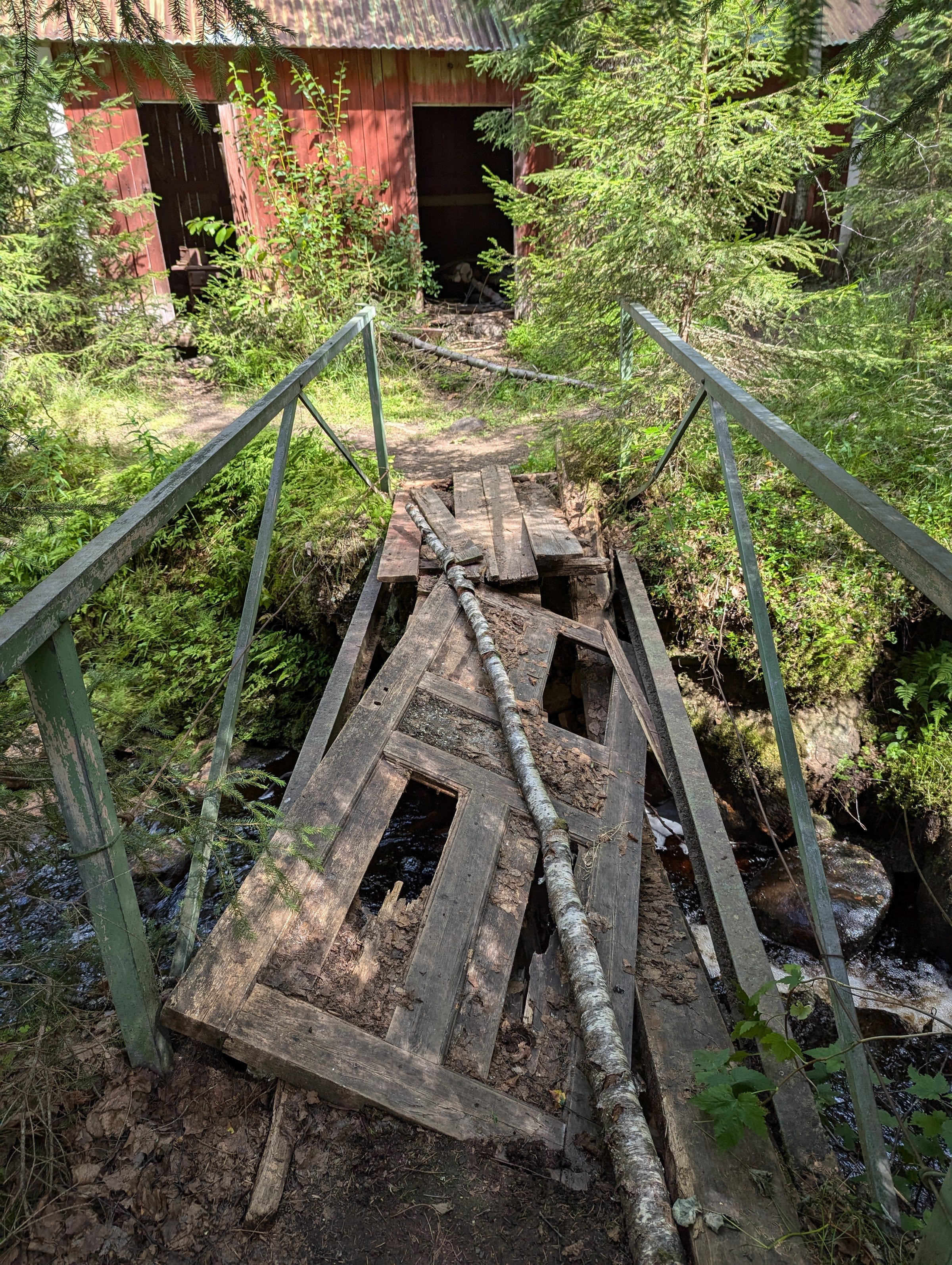 Digerfallet (waterfall, Sysslebäck)
